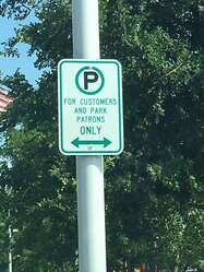 Parking Sign Snellville, GA