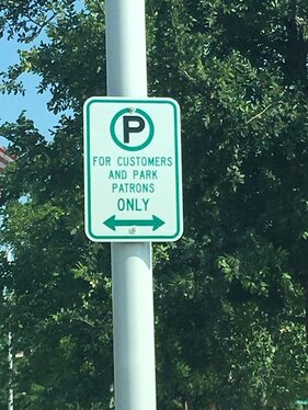 Metal Signage in Parking Lots Atlanta, GA