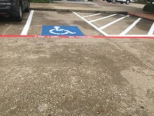 Handicapped Parking Space Tucker, GA